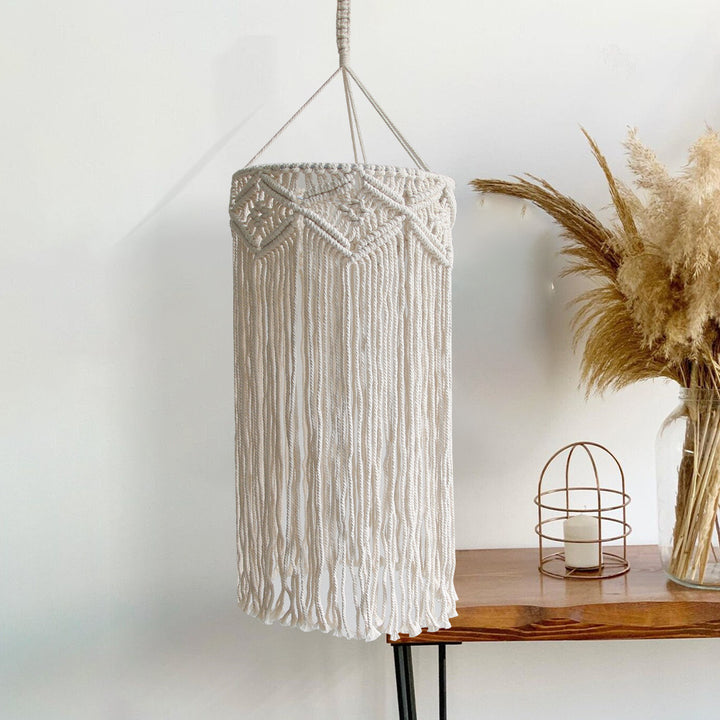 Macrame Hanging Lamp