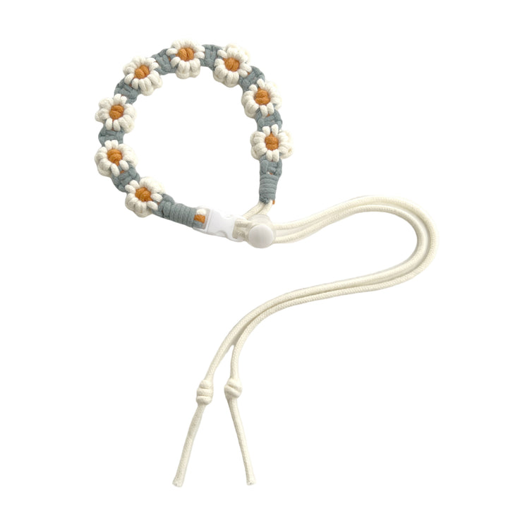 Decorative Flower Macrame Eyewear Holder
