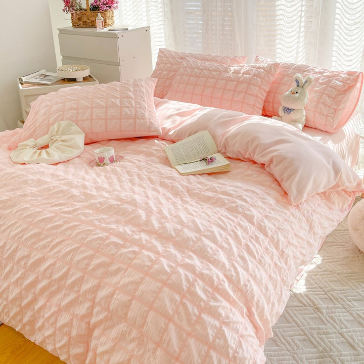 Soft Textured Bedding Set