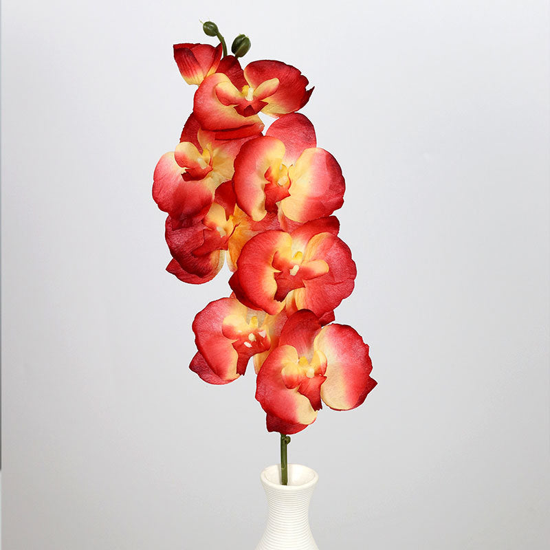 Faux Orchid Floral Spray