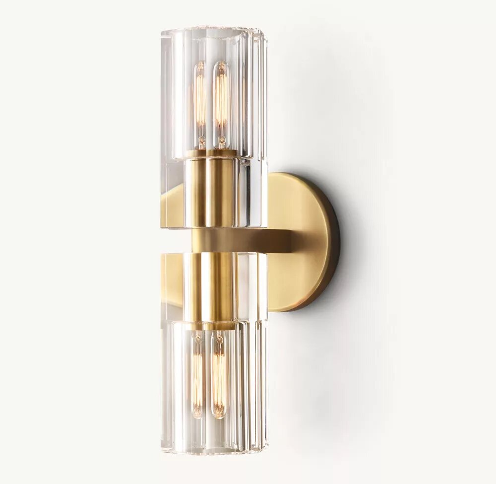 Modern Crystal Circle Light