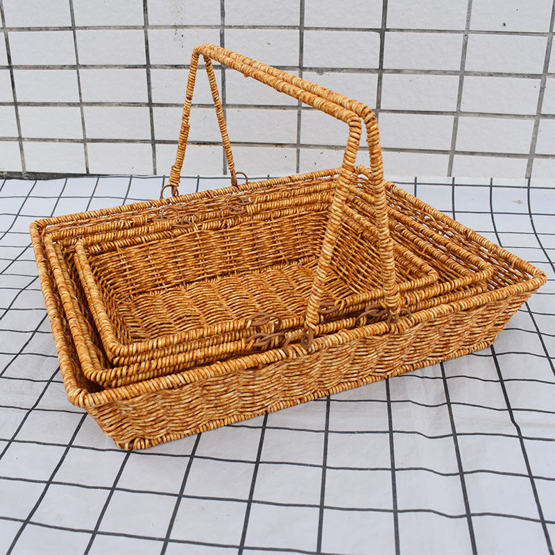 Nested Woven Storage Baskets