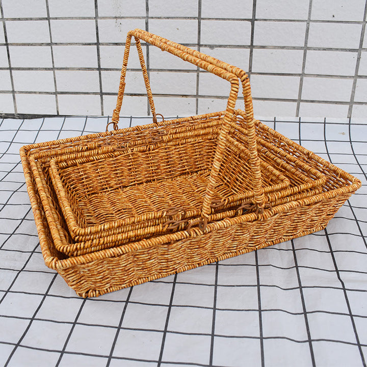 Nested Woven Storage Baskets