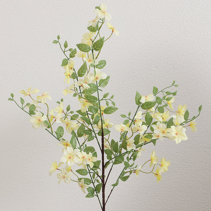 Artificial bouquet with delicate flowers