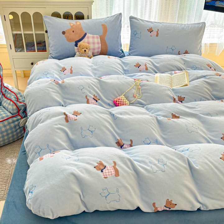 Playful Animal-Themed Comforter Set