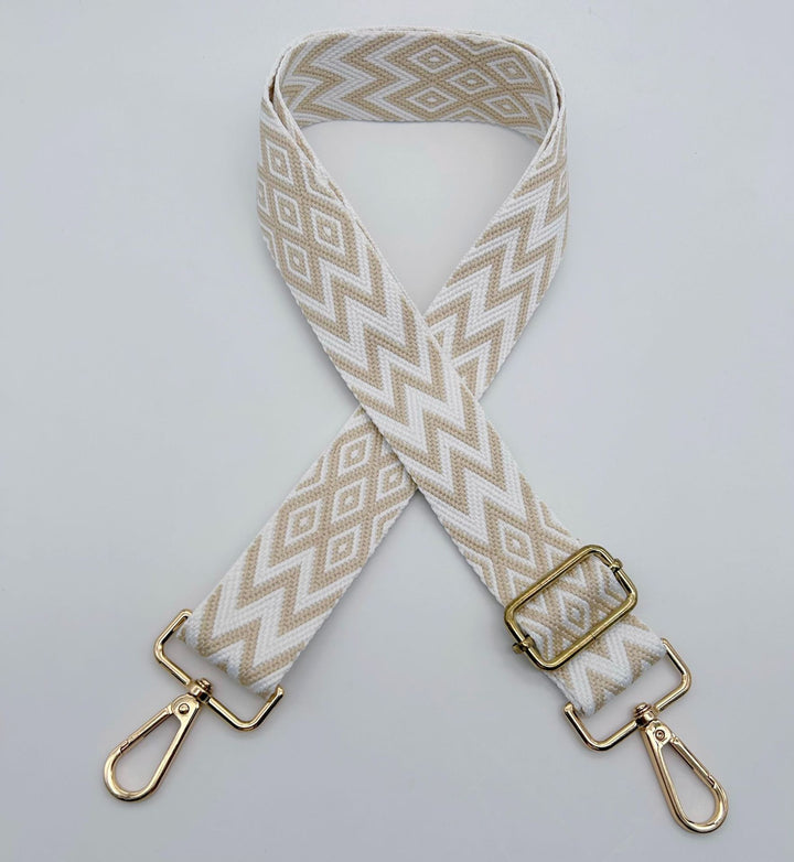 Adjustable Patterned Bag Strap
