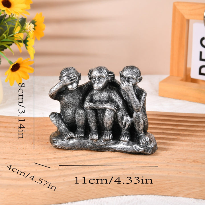 Decorative Three Wise Monkeys Figurine
