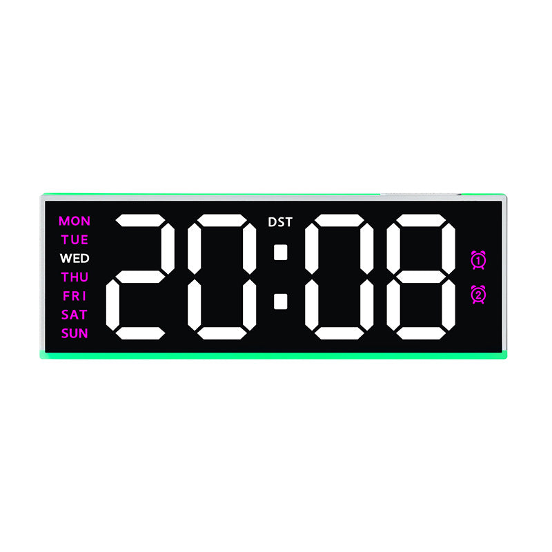 Digital Alarm Clock with Multifunctional Display