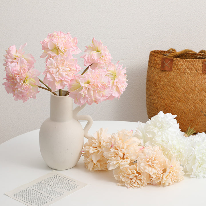 Artificial Peony Bouquet