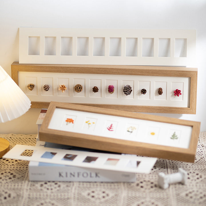 Natural Wood Shadow Box Frame
