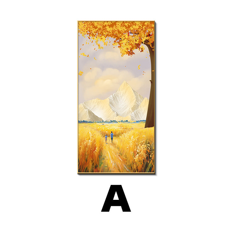 Framed Autumn Landscape Art Print
