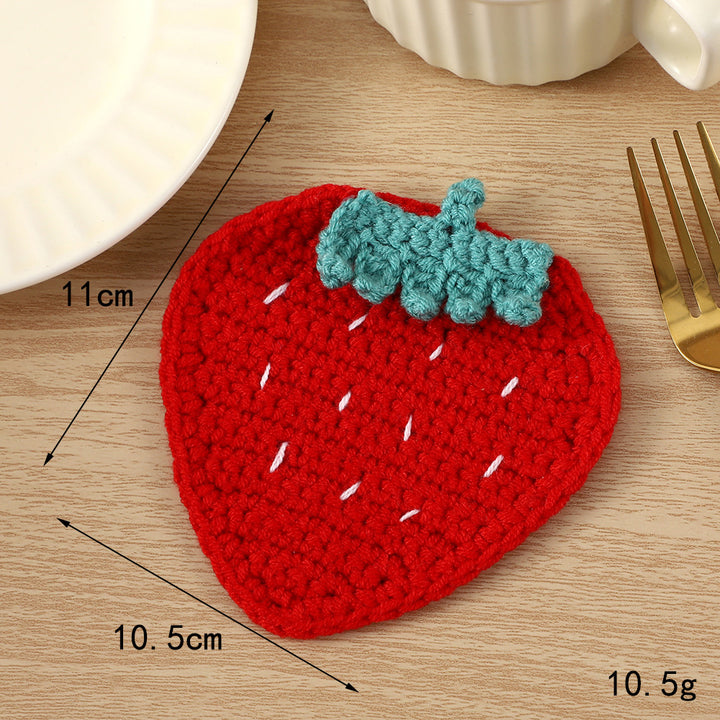 Crochet Fruit Coaster