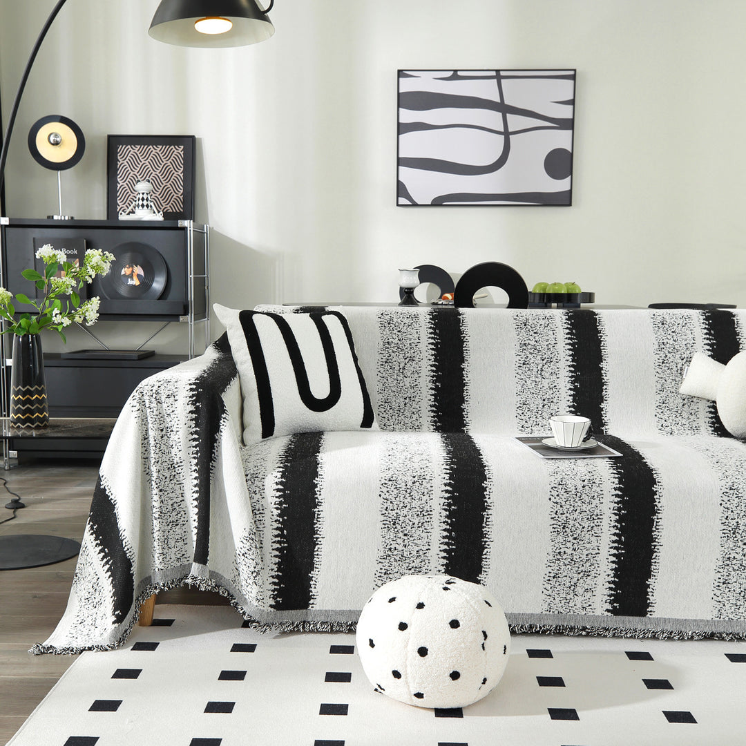 Woven Textured Throw Blanket