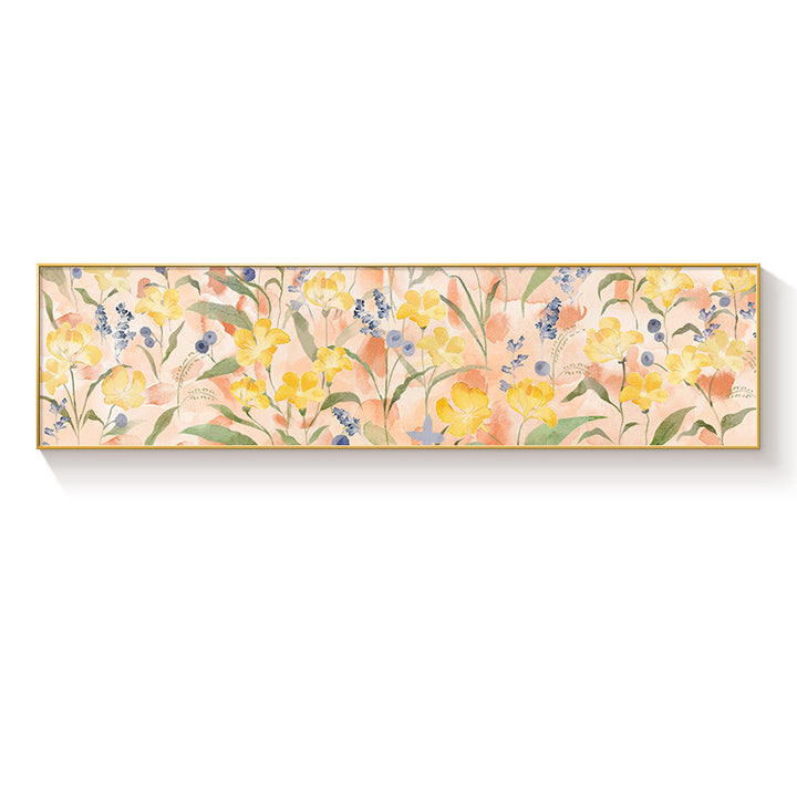 Floral Canvas Wall Art Print