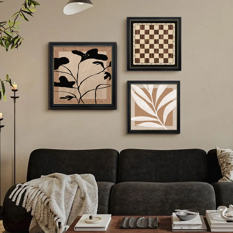 Elegant Framed Bamboo Wall Art