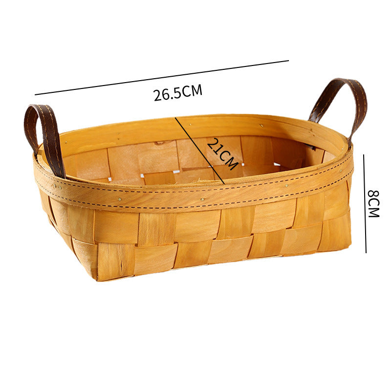 Handcrafted Natural Woven Storage Basket