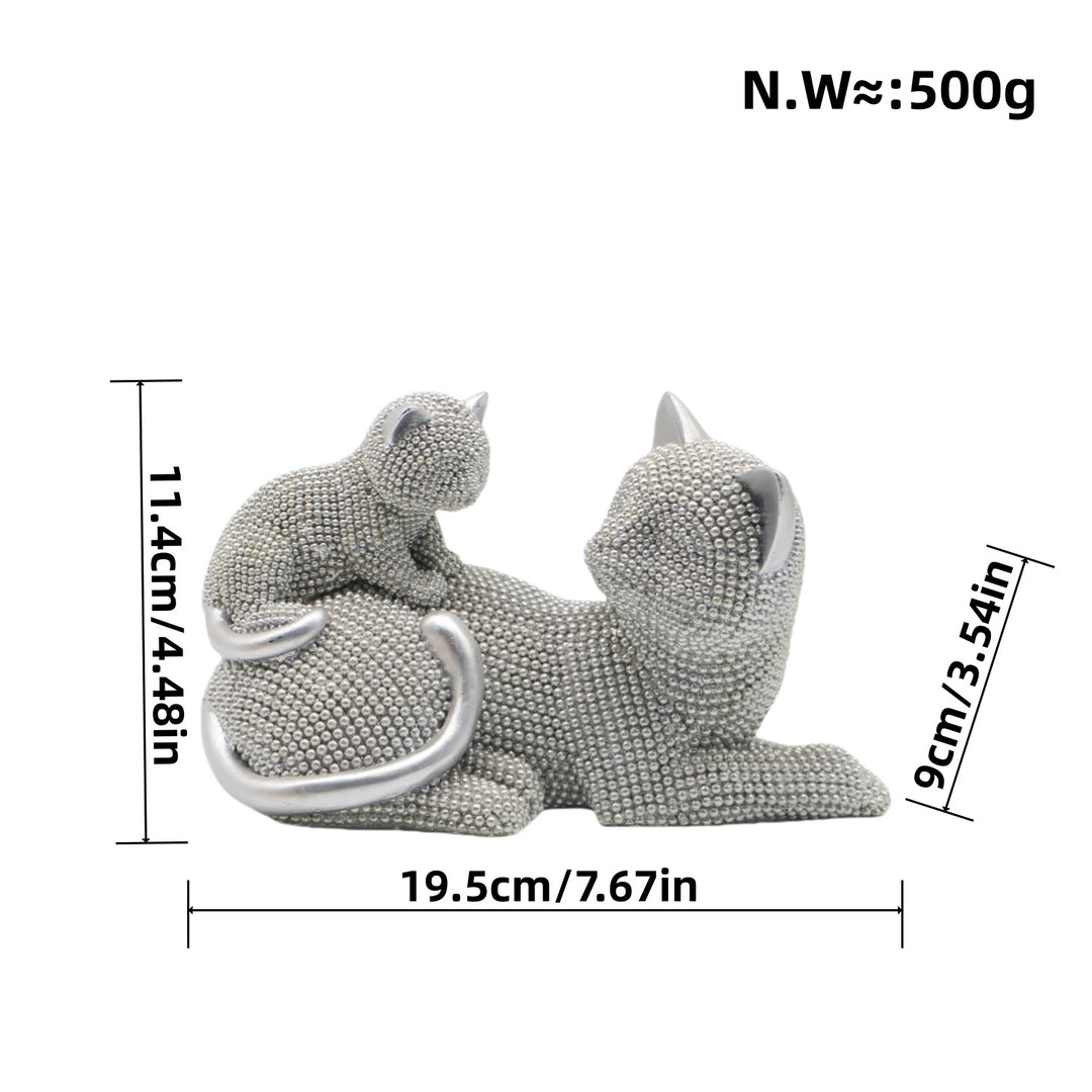 Decorative cat figurine