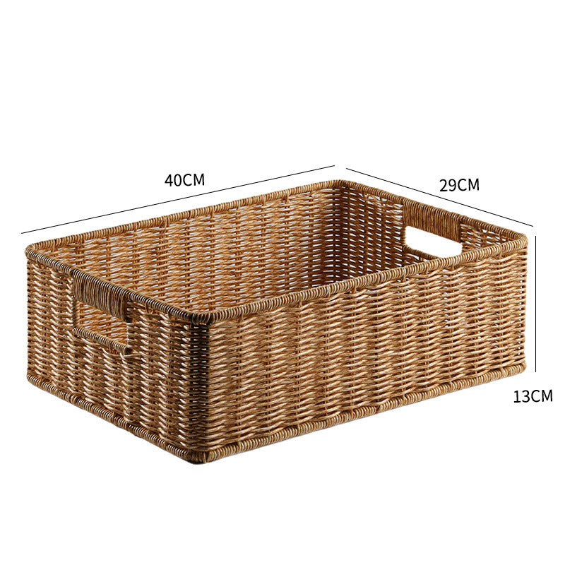 Elegant Woven Storage Basket