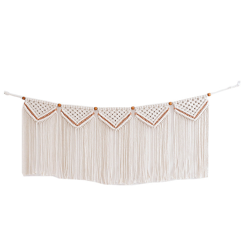 Macrame Wall Hanging Tapestry with Decorative Fringe