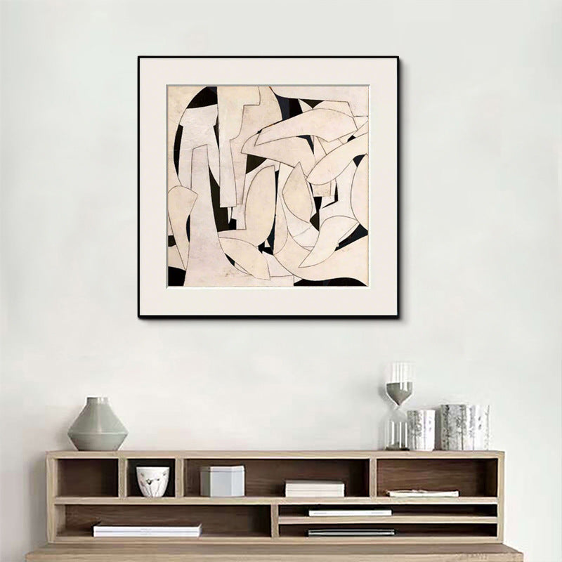 Abstract Patterned Framed Wall Art
