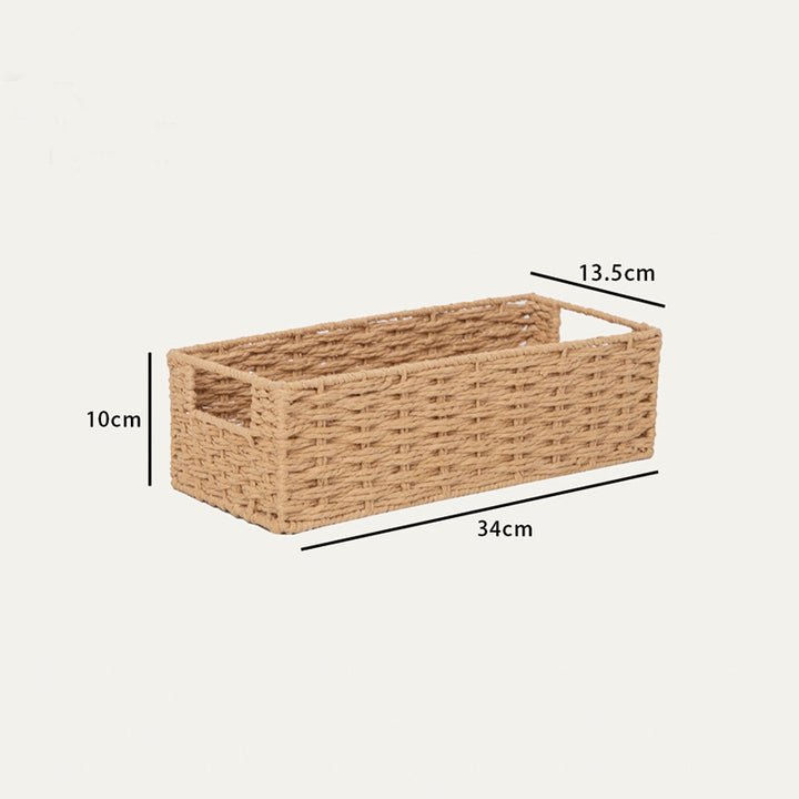 Rectangular Woven Storage Basket