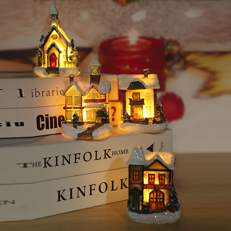 Decorative Fire Watch Christmas Figure