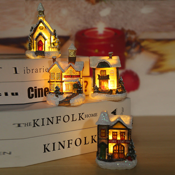 Decorative Fire Watch Christmas Figure
