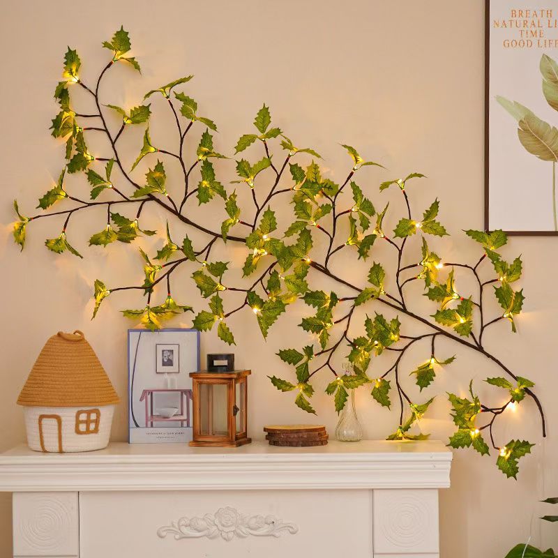 Ornate LED Cherry Blossom Wall Light