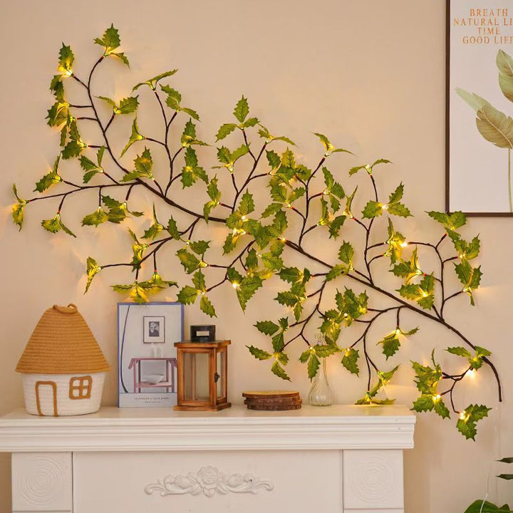 Ornate LED Cherry Blossom Wall Light