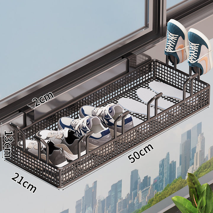 Adjustable Shoe Organizer for the Door