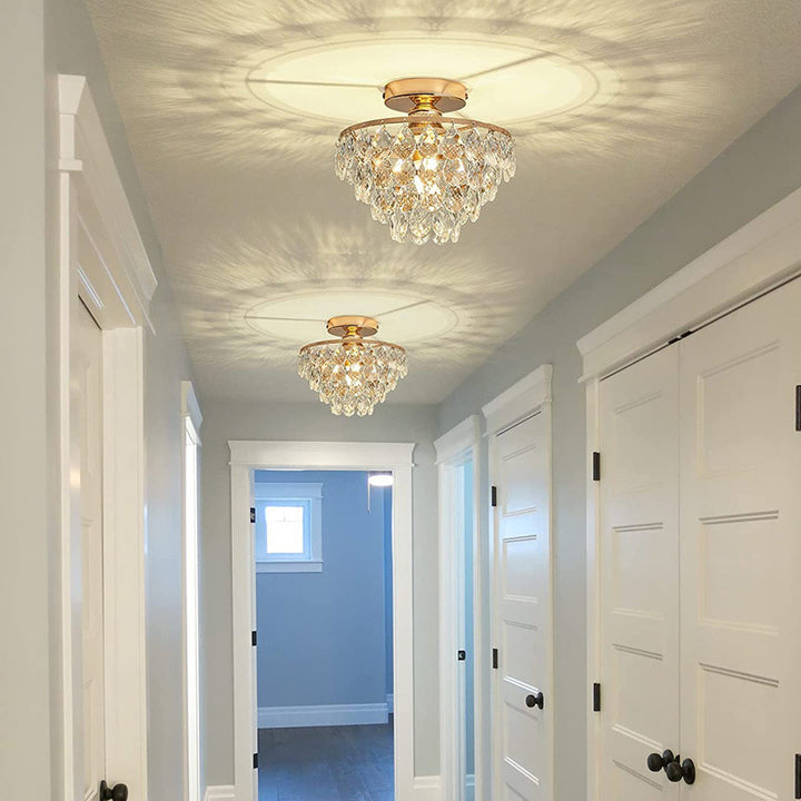 Elegant Crystal Drop Chandelier