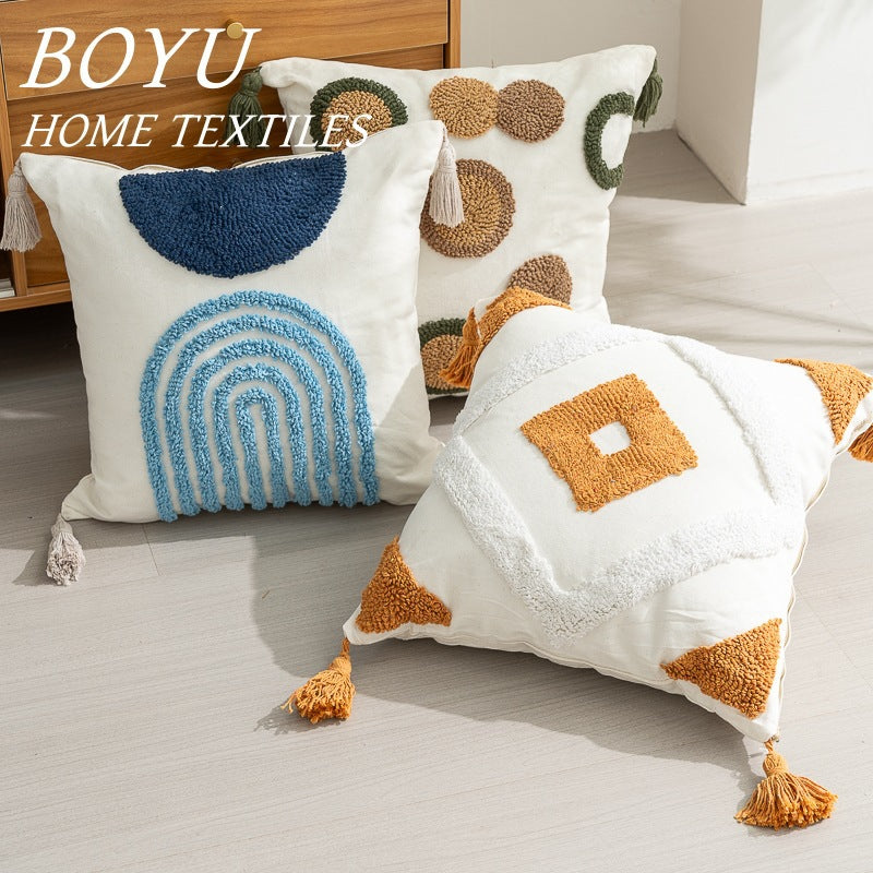 Textured Decorative Throw Pillow