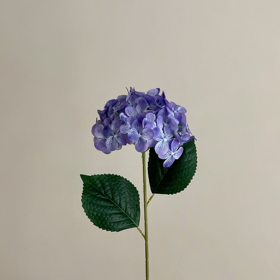 Lifelike Decorative Hydrangea Stem