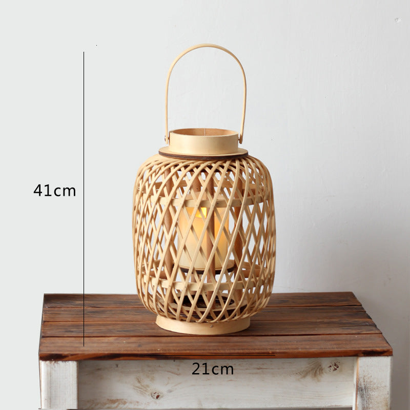 Handmade Rattan Lantern