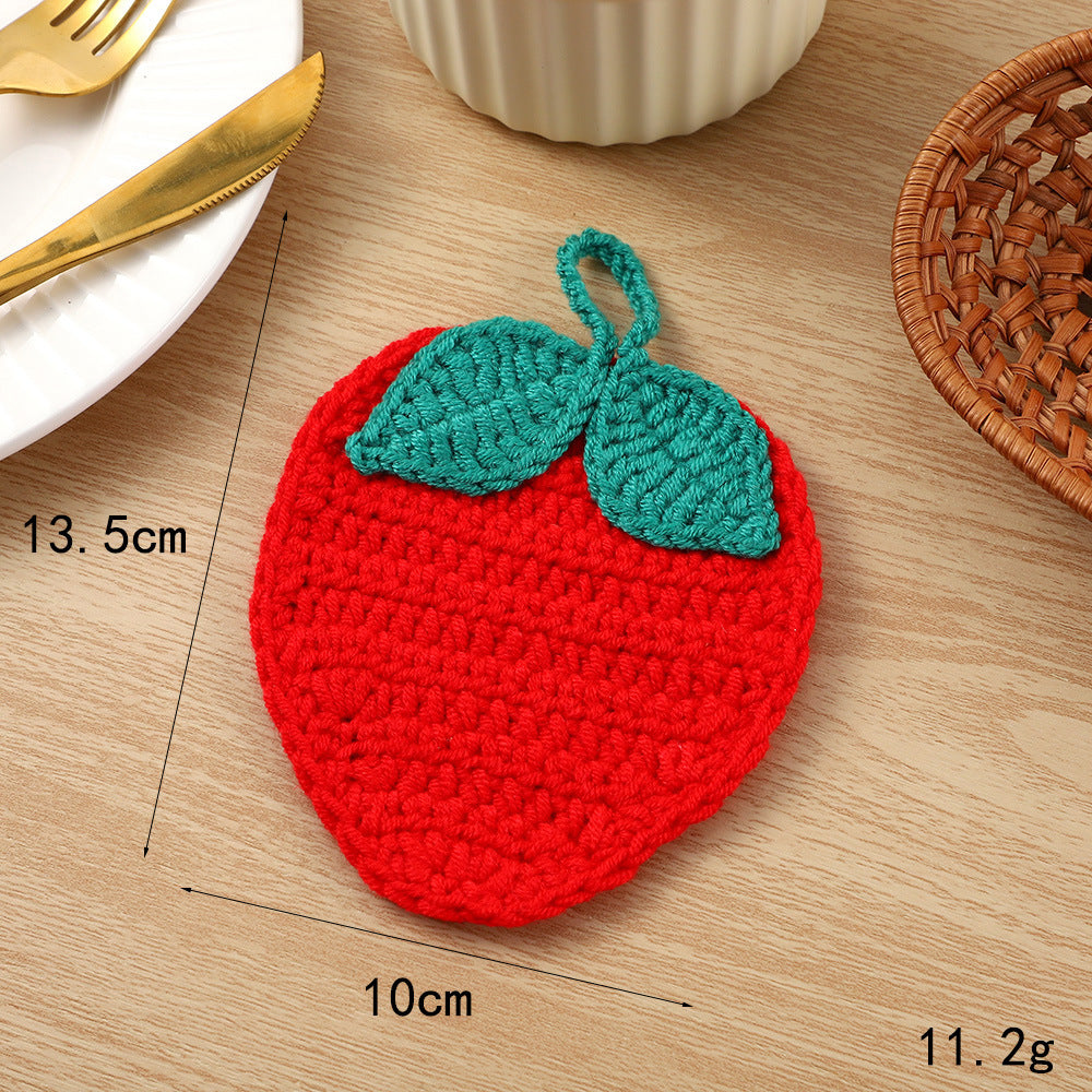 Decorative Crochet Coaster