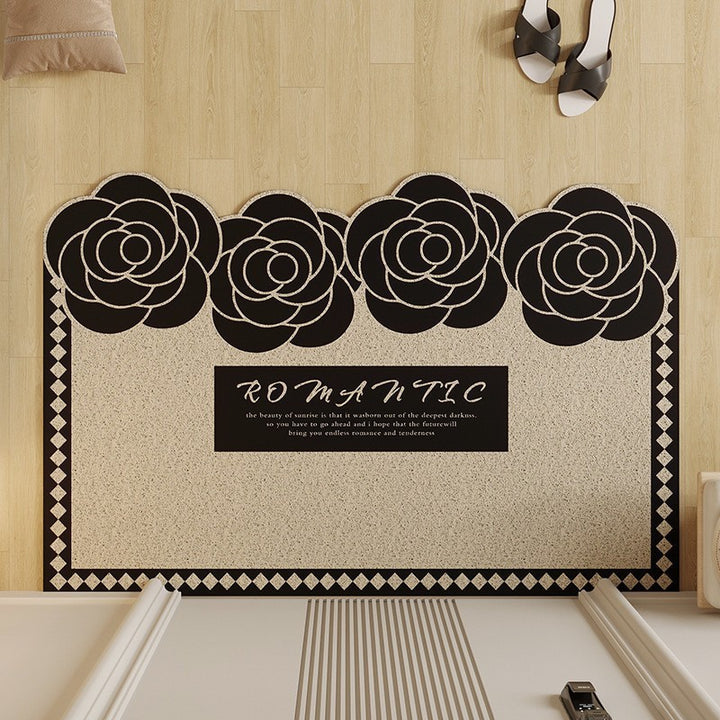 Floral Welcome Mat