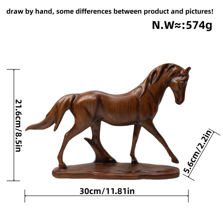 Artistic Running Horse Sculpture