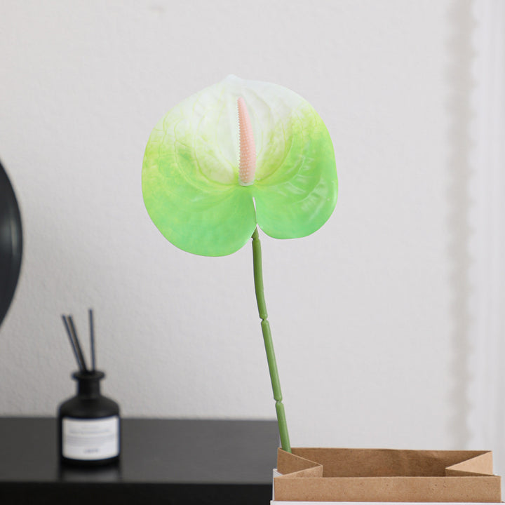 Elegant artificial orchid with delicate flowers