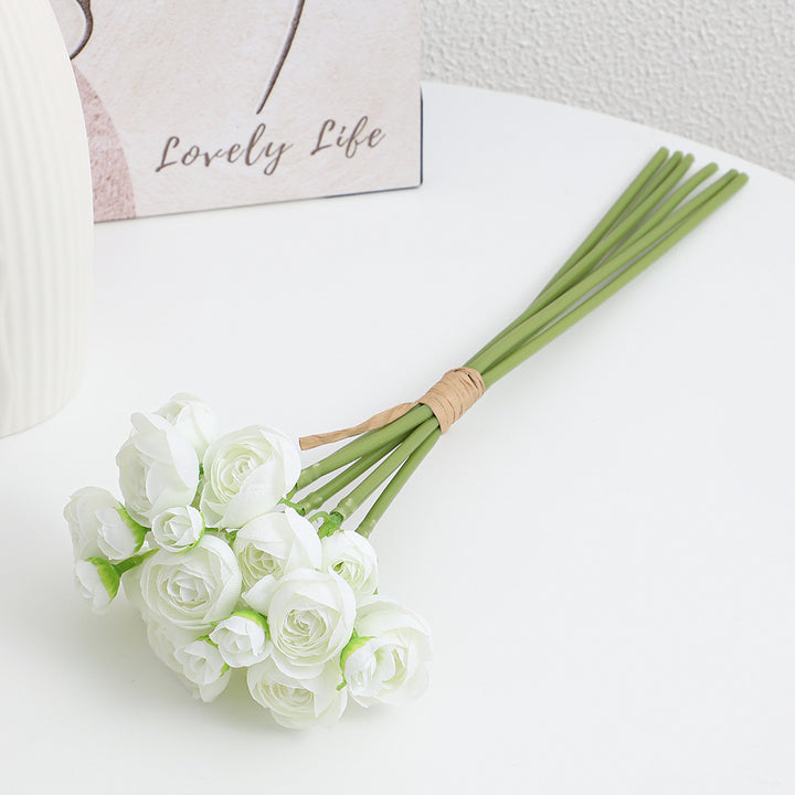 Decorative art bouquet with elegant roses