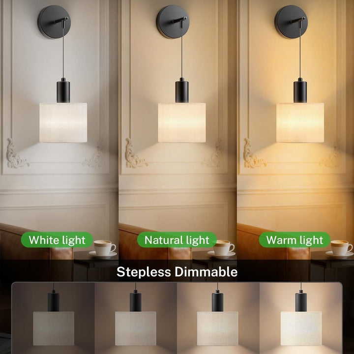 Modern adjustable wall light