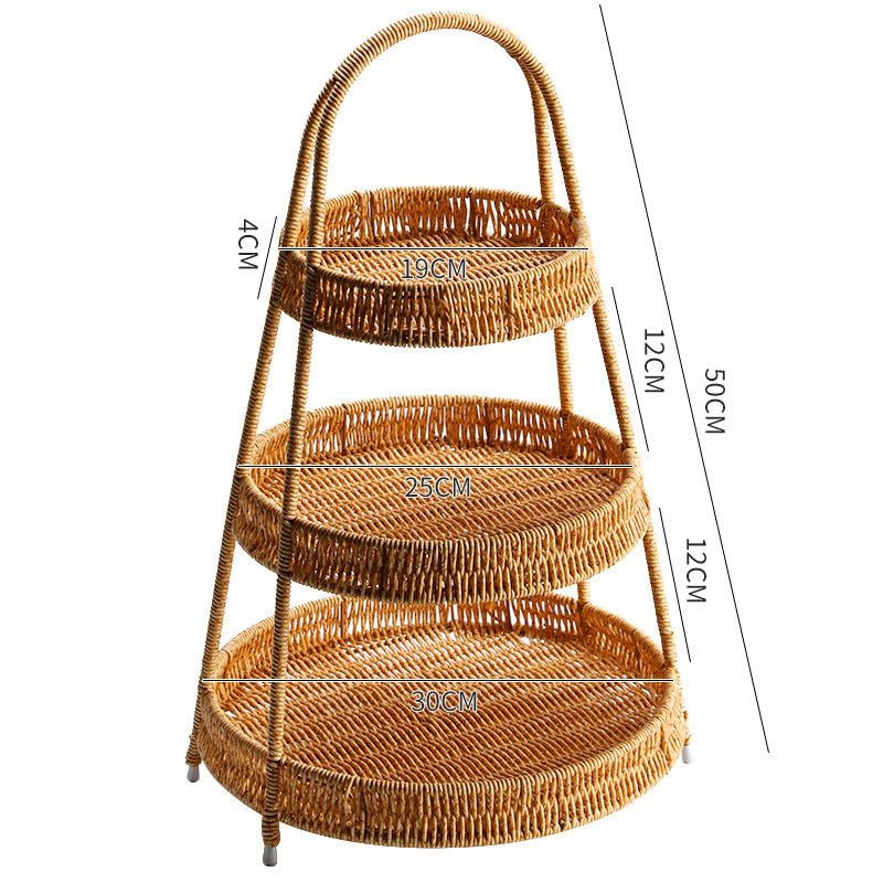 Elegant Handmade Willow Basket