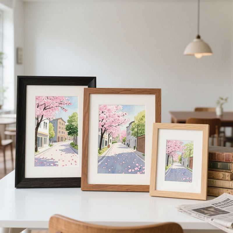 Decorative Framed Cherry Blossom Artwork