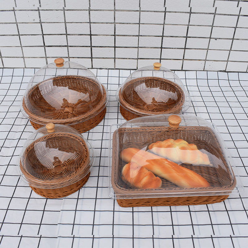 Artisan Woven Bread Serving Set
