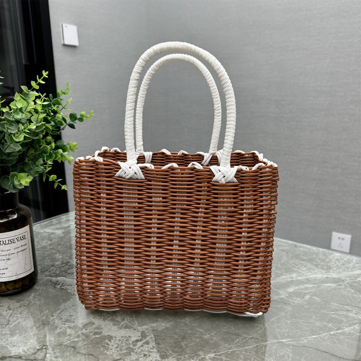 Basket shopping bag