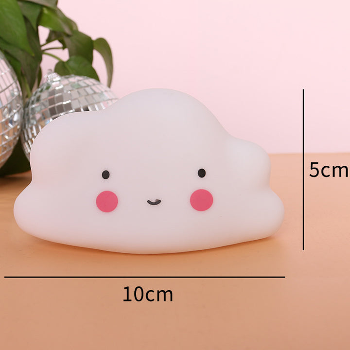 Silicone Soft-Touch LED Unicorn Night Light Table Lamp