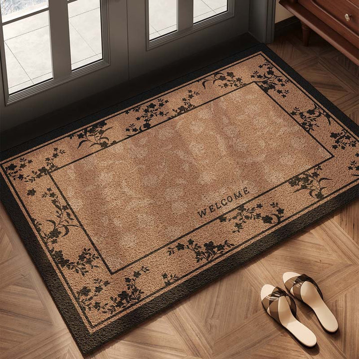 Checkerboard Pattern Welcome Mat Avarnia