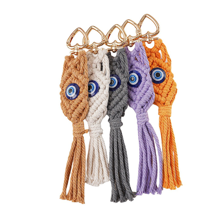 Decorative Macrame Keychain Holder