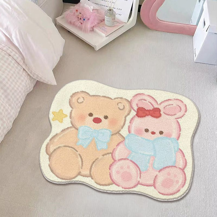 Adorable Cartoon Bear Area Rug