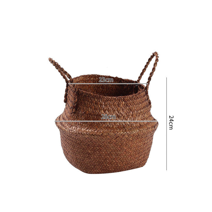 Handcrafted Woven Storage Bucket