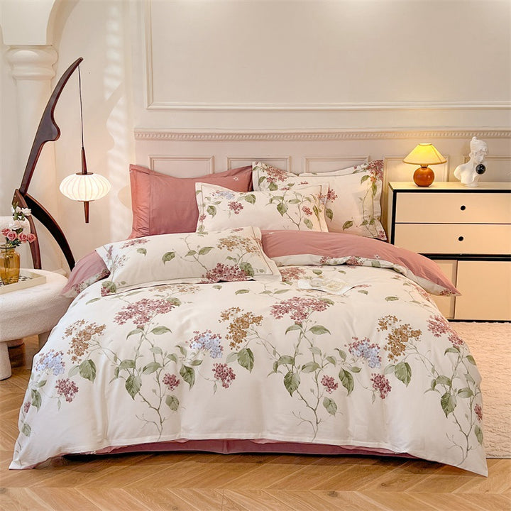 Floral Pattern Duvet Cover Set